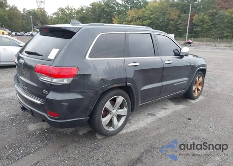 2016 Jeep Grand Cherokee Overland из США, поврежденный, VIN 1C4RJFCG3GC364602
